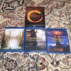 The Hobbit and Lord of the Rings Blu-ray Set